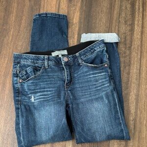 Wit & Wisdom Dark Blue Ankle Jeans